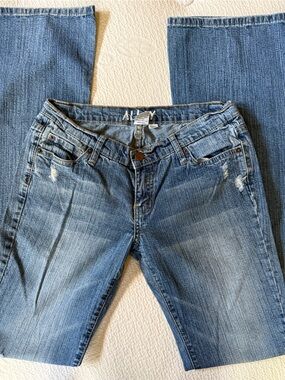 Alloy Jeans Y2K Low Rise Bootcut Denim